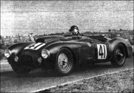 Dickie Stoop i Peter Wilson - Frazer Nash Mille Miglia.